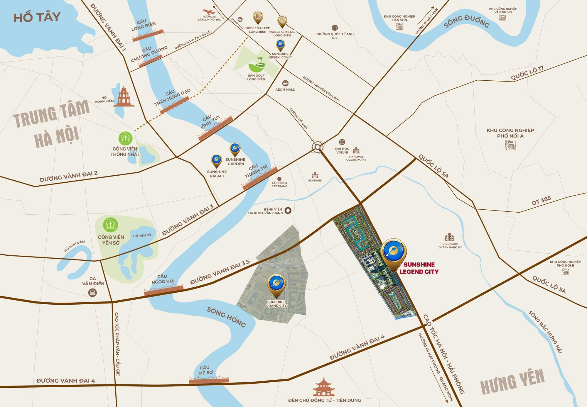 Map – Sunshine Legend City